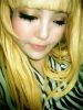 Japanese big eyes look