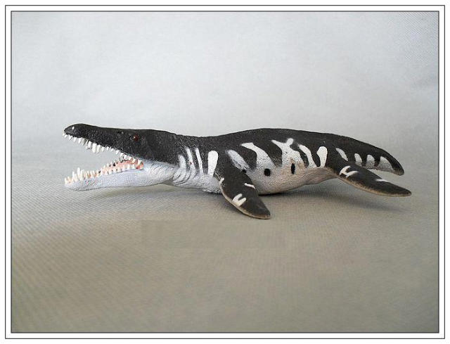 【产品名称】:safari精致模拟动物模型系列 - 滑齿龙liopleurodon